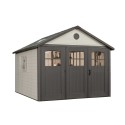 Lifetime 11x16 Plastic Storage Shed Kit w/ 9ft Wide Doors (60187/20125) 