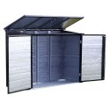 Arrow 6x3 Versa-Shed Locking Horizontal Storage Shelter - Onyx (EVRS63)