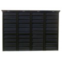 Arrow 6x3 Versa-Shed Locking Horizontal Storage Shelter - Onyx (EVRS63)