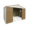 DuraMax 10x8 Woodbridge Plus Vinyl Shed Kit w/ Foundation (40214) DuraMax 10x8 Woodbridge Plus Vinyl Shed Kit w/ Foundation (40214)