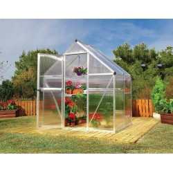 Palram 6x4 Mythos Greenhouse Kit - Silver (HG5005)