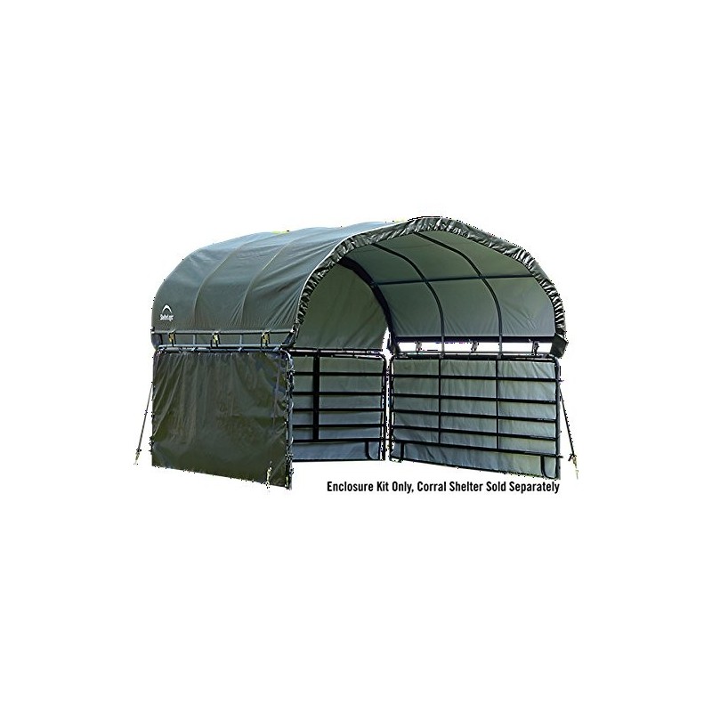 Shelter Logic Enclosure Kit Only 12x12 for Corral Shelter - Green (51482)