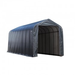 Shelter Logic 15x28x12 Peak Style Shelter Kit - Grey (75232)
