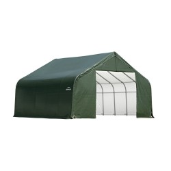 Shelter Logic 28x20x16 Peak Style Shelter Kit - Green (86044)