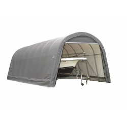 Shelter Logic 15x24x12 Round Style Shelter Kit - Grey (95360)