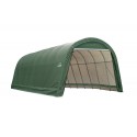 Shelter Logic 15x24x12 Round Style Shelter, Green (95361)