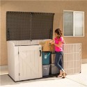 Lifetime Horizontal Outdoor Storage Box (60170)