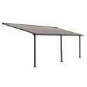 Palram 10x24 Olympia Patio Cover Kit - Gray/Bronze (HG8824)