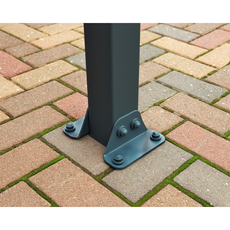 Palram 10x28 Olympia Patio Cover Kit - Gray/Bronze (HG8828)