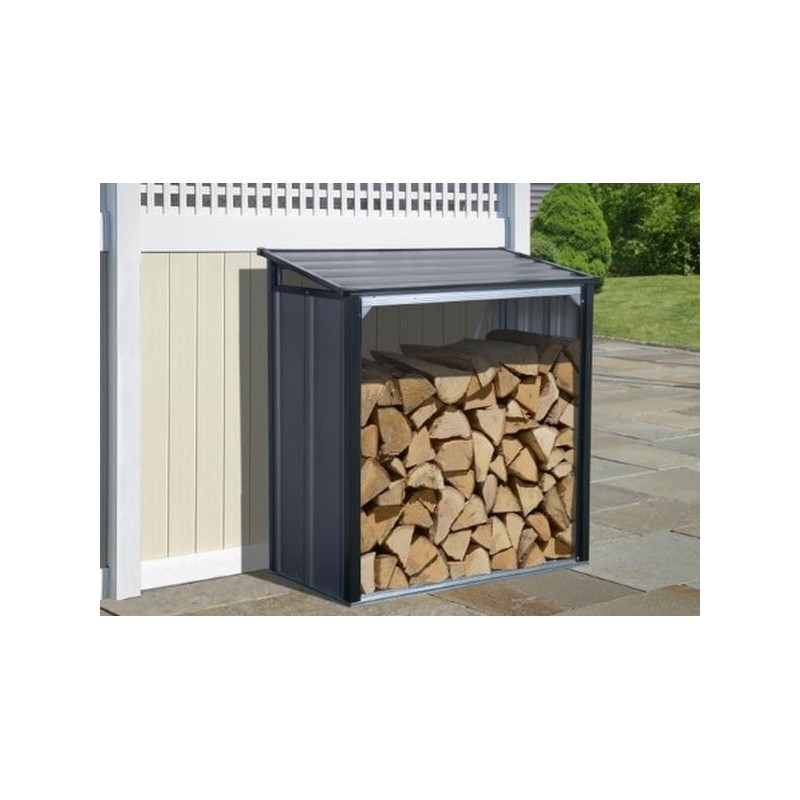 Arrow 4x2 Firewood Rack - Anthracite (90174)