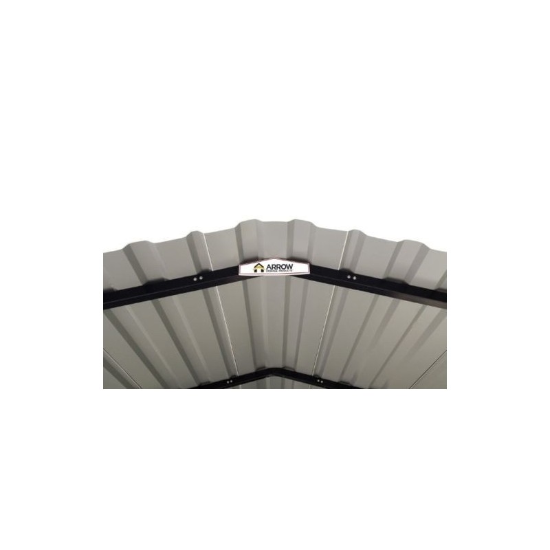 Arrow Steel 12x29x7 Carport Kit - Eggshell White (CPH122907)