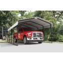 Arrow Steel 12x29x7 Carport Kit - Eggshell White (CPH122907)