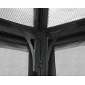 Palram 10x10 Ledro Enclosed Gazebo Kit - Gray/Bronze (HG9190) Palram 10x10 Ledro Enclosed Gazebo Kit - Gray/Bronze (HG9190)