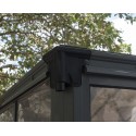 Palram 10x10 Ledro Enclosed Gazebo Kit - Gray/Bronze (HG9190) Palram 10x10 Ledro Enclosed Gazebo Kit - Gray/Bronze (HG9190)