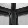 Palram 12x12 Ledro Enclosed Gazebo Kit - Gray/Bronze (HG9192)