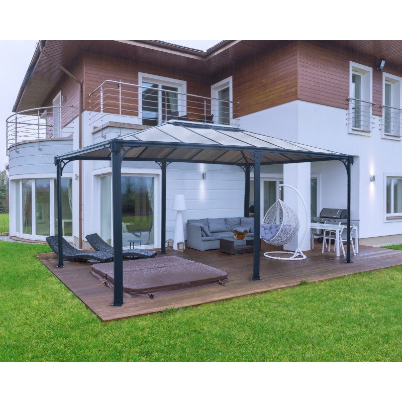 Palram Martinique 12x16 Garden Gazebo Kit (HG9171)