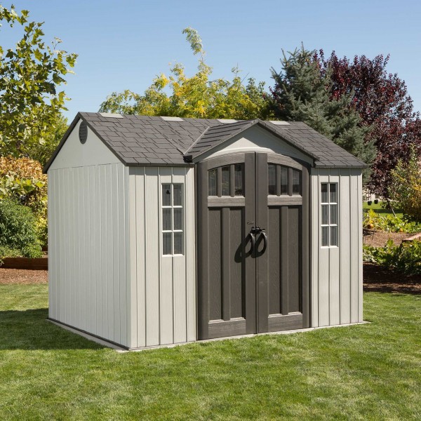 Lifetime 10x8 Outdoor Storage Shed Kit w/ Vertical Siding 