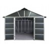 Palram Yukon 11x13 Storage Shed Kit - Gray (HG9913SGY) Palram Yukon 11x13 Storage Shed Kit - Gray (HG9913SGY)