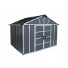 Palram Yukon 11x9 Storage Shed Kit - Gray (HG9909SGY) Palram Yukon 11x9 Storage Shed Kit - Gray (HG9909SGY)