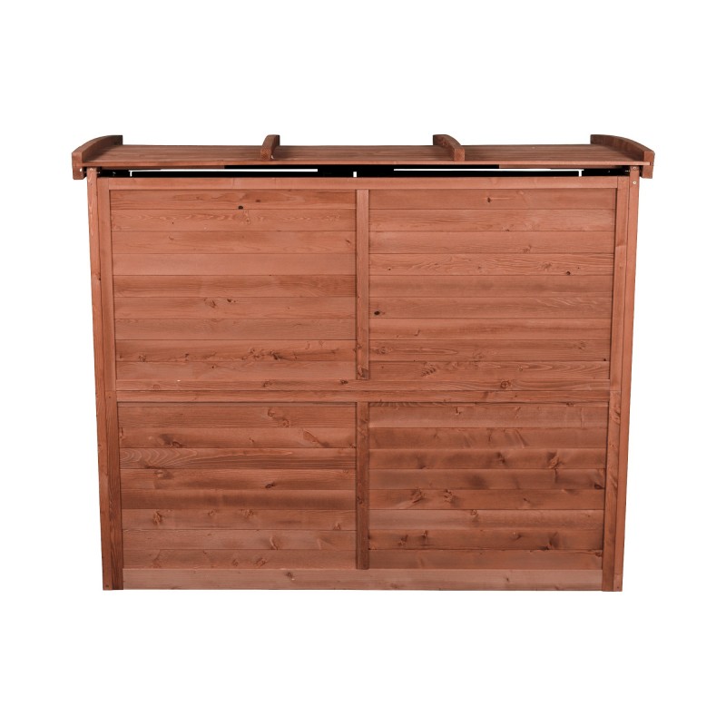 Leisure Season Large Horizontal Refuse Storage Shed (RSS2001L)