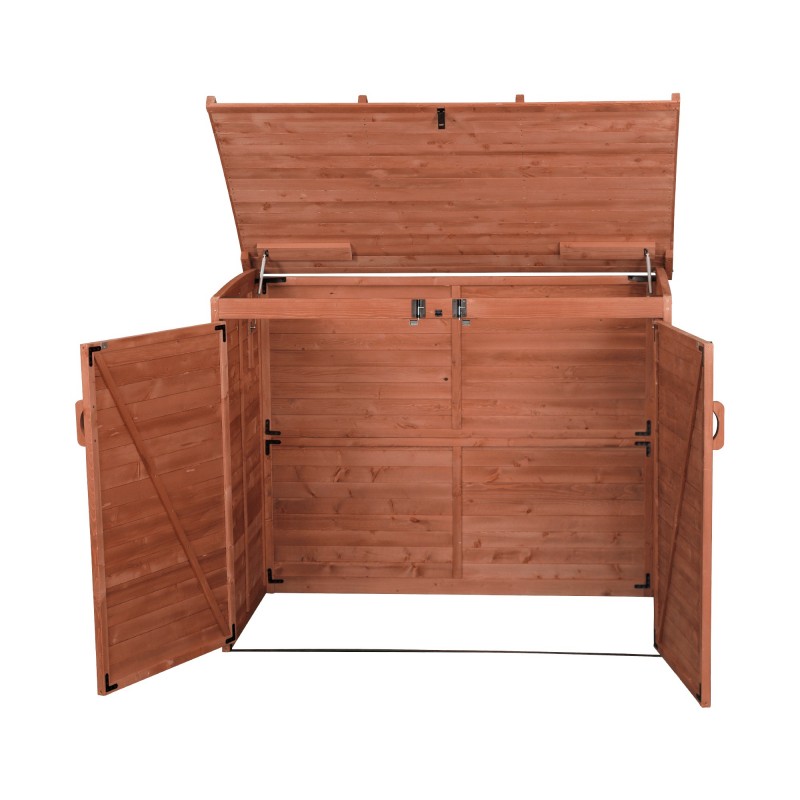 Leisure Season Large Horizontal Refuse Storage Shed (RSS2001L)