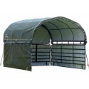 Shelter Logic Bottom Panels Enclosure Kit Only for 10x10 Corral Shelter - Green (51483)