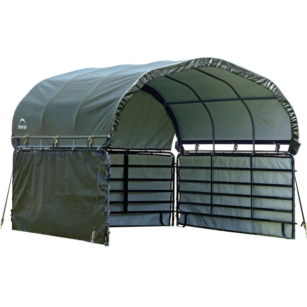 ShelterLogic 10x10 Bottom Panels Enclosure - Green (51483)