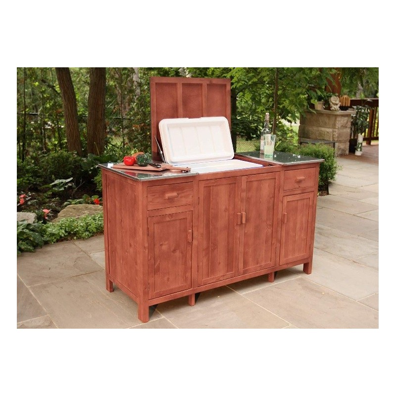 Leisure Season Buffet Server With Cooler Compartment (BS1536)