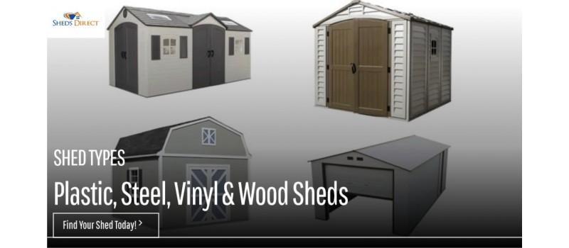 Shop Storage Sheds By Material Type
