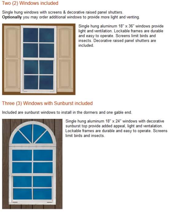 Best Barns 12x20 Hampton Wood Storage Shed Kit (hampton1220) Included Windows 