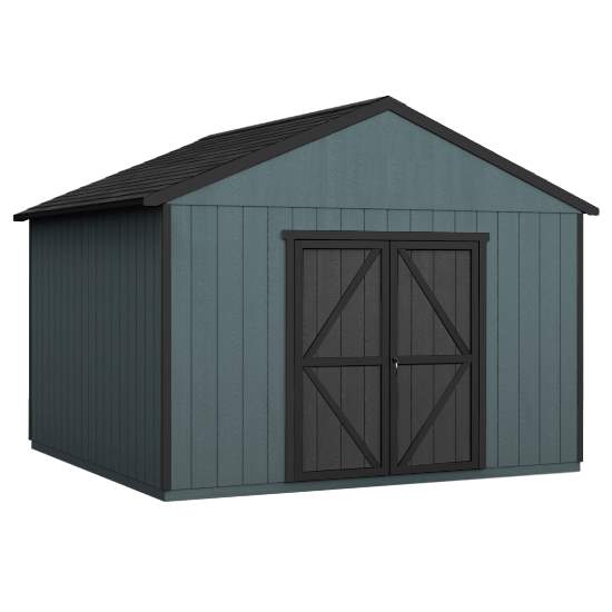 Handy Home 12x20 Astoria Wood Storage Shed Kit (19419-1) This wood shed is a perfect addition to any outdoor backyard. 