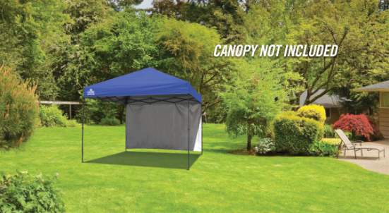 Quik Shade Wall Panel for 10 ft. Canopies - White (157641DS) Protects your canopy from the outdoor elements. 