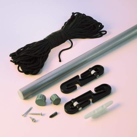 ShelterLogic Pull-Eaze Roll-Up Door Kit (10077) This door kit will help to open and close the entryway of your outdoor structure effortlessly.