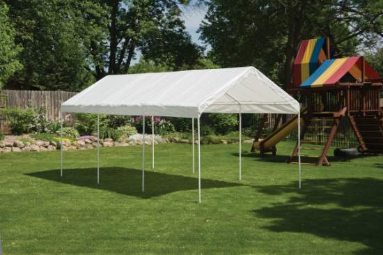 ShelterLogic 10x20 MaxAP Gazebo Canopy Kit - White (23539) This canopy is an ideal addition to your deck, patio, or backyard. 