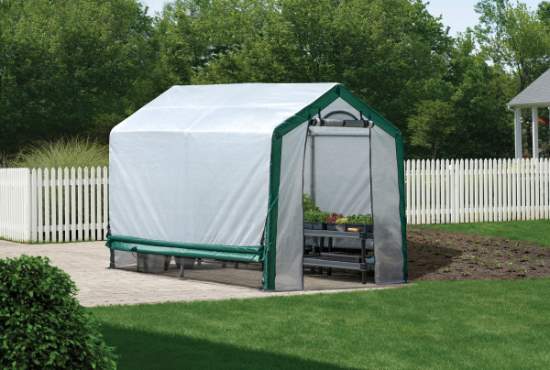 ShelterLogic 6x8 Organic Growers Greenhouse (70699) This greenhouse kit will protect your plants from the harsh weather. 