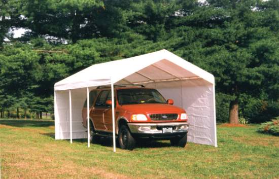 ShelterLogic 10x20 SuperMax Canopy with Enclosure Kit (23572) This canopy is an ideal shade to your vehicle. 