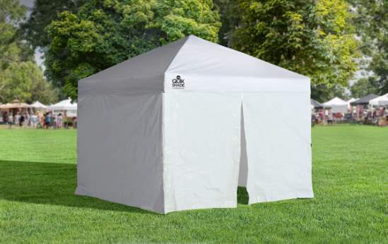 Quik Shade 10x10 Wall Kit - White (137074DS) Protects you and your family from the harsh weather. 