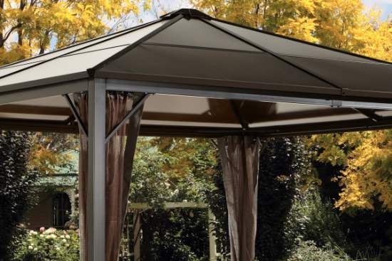 Sojag 10x10 Sumatra Promo Gazebo - Brown (310-9155990) The perfect shade solution to your outdoor space. 