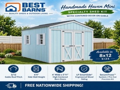 Small Footprint, Big Possibilities: Meet the Best Barns Handmade Haven Mini