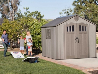 SAVE $880 WHEN YOU BUY THE LIFETIME 8x10 STORAGE SHED KIT w/ VERTICAL SIDING