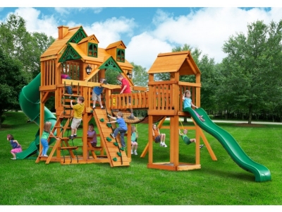 ADD FUN IN EVERY FAMILY ACTIVITY WITH OUR WOOD SWING SETS!!