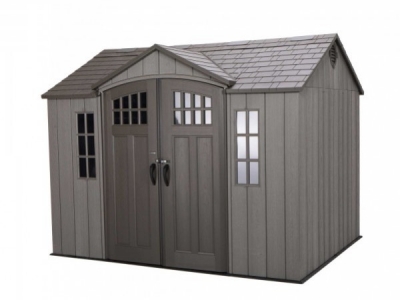 THE NEW LIFETIME 10x8 OUTDOOR STORAGE SHED KIT! SAVE UP TO $420 IN YOUR PURCHASE!