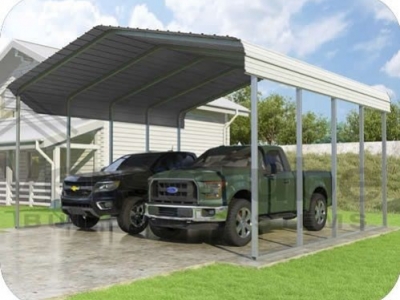 SHIELD YOUR AUTOMOBILE USING VERSTUBE'S HIGH QUALITY STEEL CARPORTS!! 