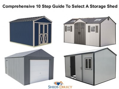 Comprehensive 10 Step Guide To Select A Storage Shed